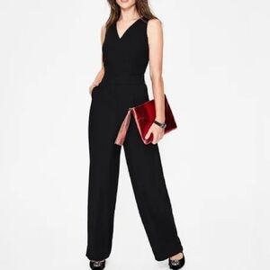 Boden Hexham Sleeveless V Neck Jumpsuit in Black - NWOT - Size 8R